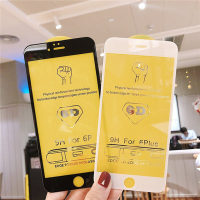 6D Full Cover Tempered Glass