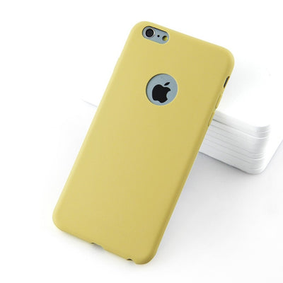 Soft Silicone Candy Color Case