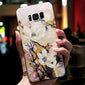 3D Flower Emboss Case For Samsung