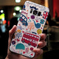 3D Flower Emboss Case For Samsung